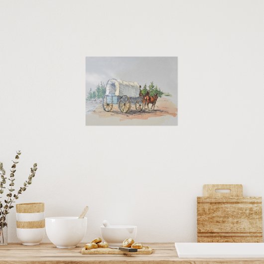 ÜBERDECKT VON SHARON SHARPE POSTER (Küche)