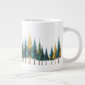 Überdeckte Tasse mit skandinavischen Waldbewohnern (Rechts)