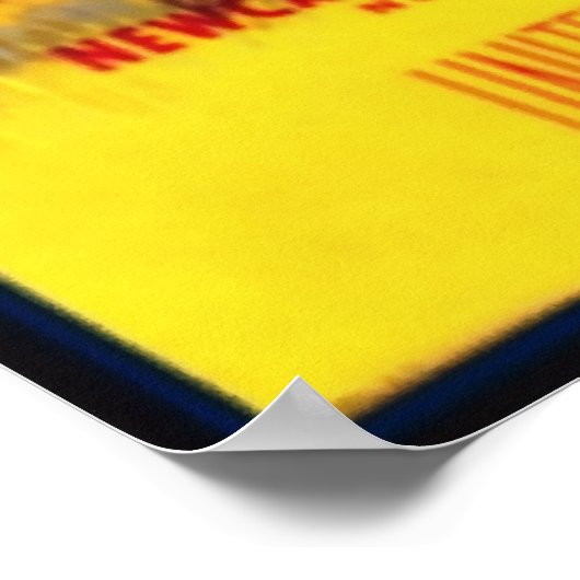 Überdeckte Wagenhalme Poster (Ecke)