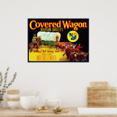 Überdeckte Wagenhalme Poster (Küche)