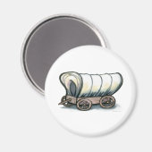 Überdeckter Wagen Magnet (Vorderseite/Rückseite)
