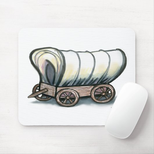 Überdeckter Wagen Mousepad (Mit Mouse)