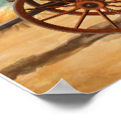 Überdeckter Wagen Poster (Ecke)