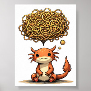 Überdenke Dies Lustigen Zitat Burnt Sienna Notizbu Poster