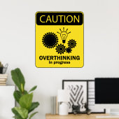 Überdenken der Fortschritte Poster (Heimbüro)