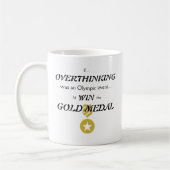 Überdenken der Goldmedaille Kaffeetasse (Links)