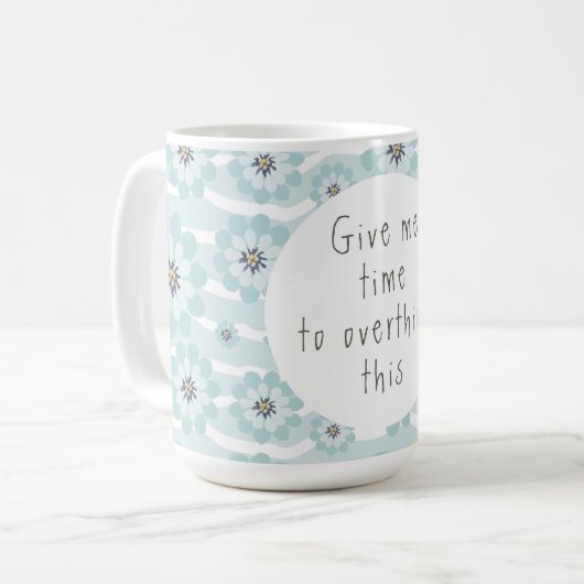 Überdenken der Tasse (Vorderseite Links)