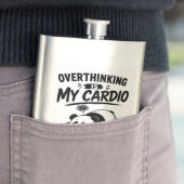 Überdenken Ist Mein Cardio Flachmann (Beispiel)