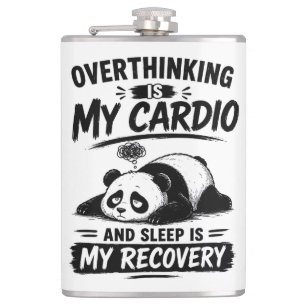 Überdenken Ist Mein Cardio Flachmann