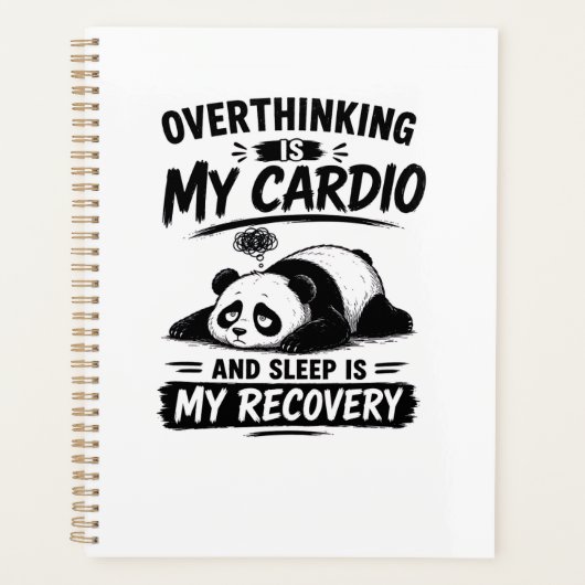 Überdenken Ist Mein Cardio Planer (Vorderseite)