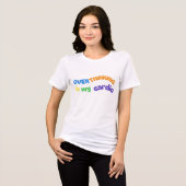 ÜBERDENKEN IST MEIN KARDIO Tri-Blend SHIRT (Vorderseite voll)