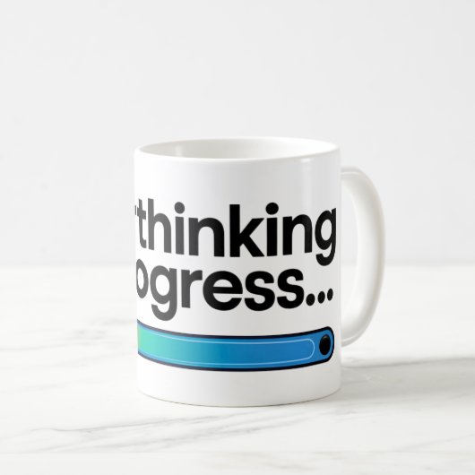 Überdenken Kaffeetasse (VorderseiteRechts)