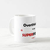 Überdenken Kaffeetasse (Vorderseite Links)