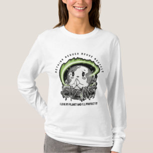 Überdenken Reduzieren Wiederverwenden Recyceln Erd T-Shirt