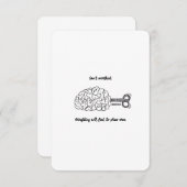 Überdenken Sie nicht, es ist in Ordnung - Flachkar (Vorne/Hinten)