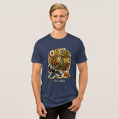 Überdenken Sie noch eine Sache Personalisierter lu Tri-Blend Shirt (Vorderseite voll)