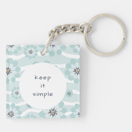 Überdenken von Schlüsselanhänger (Rückseite)