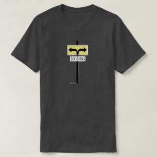 Überdenken von T - Shirt   Unentschlossene Entsche