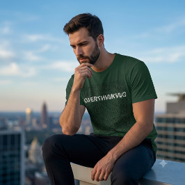 Überdenkende Mental Health Introvert Gear Wellig T-Shirt