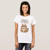 Überdenkende Überstylisierte Süße T-Shirt (Vorne ganz)