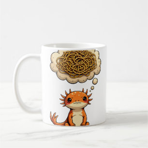Überdenkender Axolotl Lustige Zitate Introvertiert Kaffeetasse