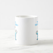 Überdenkender-Bär-Tasse – 70% Wasser, 100% Gedanke Kaffeetasse (Mittel)