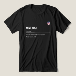 Überdenker Lustige Angst & Introvertiert für Stude Tri-Blend Shirt