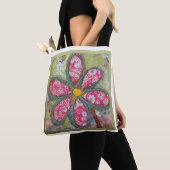 Überdimensionale Blumen-Tasche Tasche (Von Nahem)