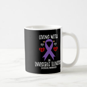 Überdosierung Bewusstsein bei einer unsichtbaren E Kaffeetasse