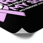 Überdosierung Bewusstsein Candlelight Vigil Son Be Poster (Ecke)