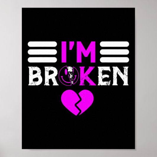 Überdosierung Bewusstsein, dass ich okay Broken Li Poster (Vorne)