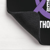 Überdosierung Bewusstsein - Empathie Bildung und U Mousepad (Ecke)