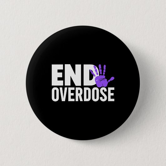 Überdosierung Bewusstsein - Ende der Überdosierung Button (Vorderseite)