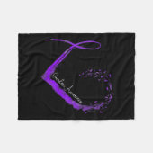 Überdosierung Bewusstsein Fleecedecke (Vorderseite (Horizontal))