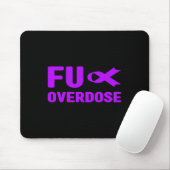 Überdosierung - Bewusstsein für die Sucht Mousepad (Mit Mouse)