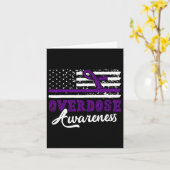 Überdosierung Bewusstsein für Lila Multipler Skler Karte (Gelbe Blume)