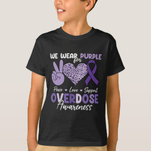 Überdosierung Bewusstsein genug Ende der Überdosie T-Shirt