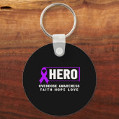 Überdosierung Bewusstsein Hero Faith Hope Liebe Schlüsselanhänger (Vorderseite)