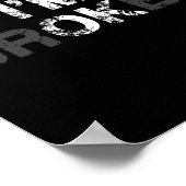 Überdosierung Bewusstsein, ich bin OK gebrochenes  Poster (Ecke)