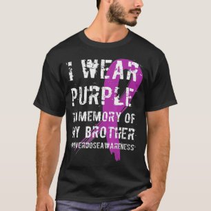 Überdosierung Bewusstsein Lila Gedächtnis meines B T-Shirt