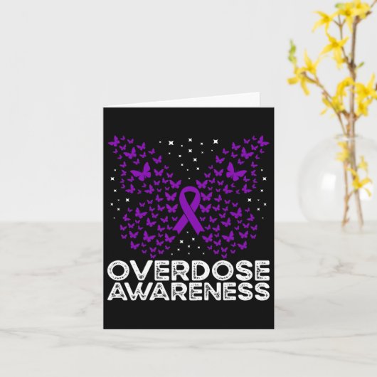 Überdosierung Bewusstsein Lila Multifunktionskolbe Karte (Gelbe Blume)