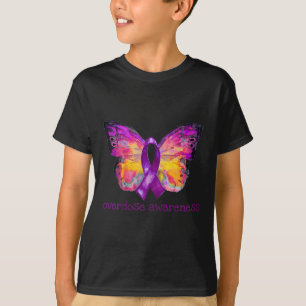 Überdosierung Bewusstsein Lila Ribbon Butterfly Ku T-Shirt