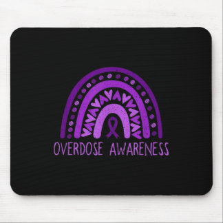 Überdosierung Bewusstsein Regenbogen Lila Schleimh Mousepad