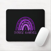 Überdosierung Bewusstsein Regenbogen Lila Schleimh Mousepad (Mit Mouse)