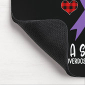 Überdosierung Bit Me Ich bin ein bisschen schwieri Mousepad (Ecke)