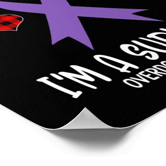 Überdosierung Bit Me Ich bin ein bisschen schwieri Poster (Ecke)