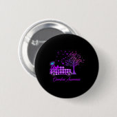 Überdosierung Butterfly Lila Button (Vorne & Hinten)