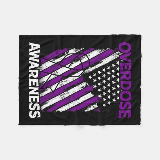 Überdosierung des Arzneimittels Opioide Überdosier Fleecedecke (Vorderseite (Horizontal))