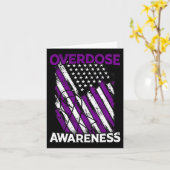 Überdosierung des Arzneimittels Opioide Überdosier Karte (Gelbe Blume)