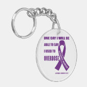 Überdosierung Krieger motivierend Zitate für Arzne Schlüsselanhänger (Vorderseite links)